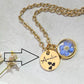 Kette Halskette Name Namenskette Partner Partnerkette gold Silber Edelstahl Wunsch Geschenk Liebe Freundin Freund Mann Frau Geschenk Buchstabe Buchstabenkette zusatz Charm personalisiert Person Symbol Name Datum Hochzeit Brautjungfer