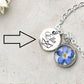 Kette Halskette Name Namenskette Partner Partnerkette gold Silber Edelstahl Wunsch Geschenk Liebe Freundin Freund Mann Frau Geschenk Buchstabe Buchstabenkette Gravur Plättchen einzigartig Bettelarmband elegant außergewöhnlich Name Schrift Symbol personalisiert Charm Charms Charmy 