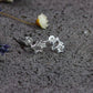Stern Ohrringe silber Schmuck Star jewelry Doppelstern girly earstuds Ohrstecker
