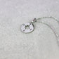 Wegweiser Kompass silber silver Halskette Schmuck shiny glänzend necklace compass rightway neverlosedirection