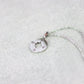Wegweiser Kompass silber silver Halskette Schmuck shiny glänzend necklace compass rightway neverlosedirection