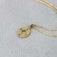 Wegweiser Kompass gold Halskette Schmuck shiny glänzend necklace compass rightway neverlosedirection