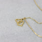 Zwillingsherz gold Schmuck Herzcharm Herz charm Anhänger heart Pärchen Halskette necklace Geschenkidee Freundin girlfriend shiny glänzend