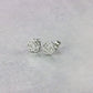 Rosen Ohrringe silber silver Schmuck jewelry earstuds stainlesssteel Edelstahl shiny glänzend romantic romantisch elegant valentino Geschenkidee roses Ohrstecker