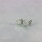 Rosen Ohrringe silber silver Schmuck jewelry earstuds stainlesssteel Edelstahl shiny glänzend romantic romantisch elegant valentino Geschenkidee roses Ohrstecker