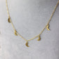 Mond Halskette gold Schmuck Moon jewelry necklace shiny glänzend elegant