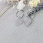Herz Ohrringe Creolen silber silver Heart Schmuck jewelry glänzend shiny Heartshaped earrings romantic romantisch girlfriend Geschenkidee Freundin girly