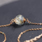 Pusteblume Dandelion Armband Roségold Schmuck jewelry bracelet Rosé Brautjungfer Taufe Geschenkidee zart Naturschmuck girly Glaskugel