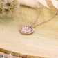 Gravur Schmuck rosegold rose Halskette Herz Herzschleife Personalisiert graviert Blättchen Buchstabe personalisiert personalized jewelry Geschenkidee einzigartig engraved necklace Koordinaten 