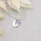 Pusteblume Blume Löwenzahn Wunscherfüller Schmuck Anhänger Gravur Partner Muttertag Mutter Freundin gold silber roségold Armband Anhänger Kette Halskette Gliederkette Trockenblume modern boho vintage Geschenk Geburtstag personalisiert Plättchen Name Gedankenwunder Manufaktur Geburtsblume Monatsblume