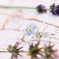 Vergissmeinnicht forgetmenot Epoxidharz Schmuck Halskette silber silver flower jewelry Naturschmuck