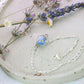Vergissmeinnicht forgetmenot Armband zart filigran silber silver Schmuck girly jewelry Naturschmuck flower Geschenkidee Taufe Brautjungfer Hochzeit Glaskugel Glas