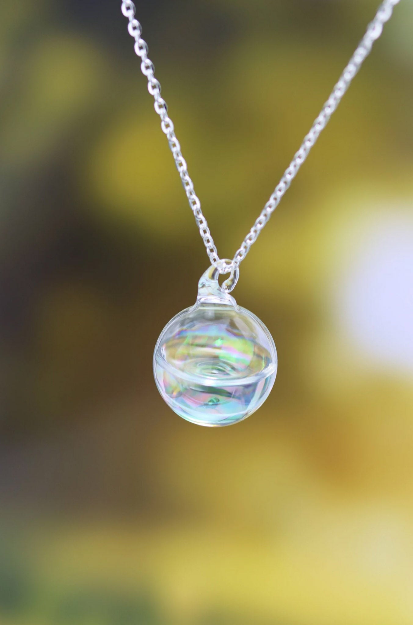 Wasserschmuck Ocean jewelry silber silver Schmuck Water Wasser H2O Meerjungfrau Mermaid Arielle Halskette necklace waterjewelry Rainbow Regenbogen schimmer Ozean Nixe littlemermaid elegant Meer