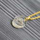 Pusteblume Dandelion Schmuck Halskette gold Zwillingsherz Epoxidharz Anhänger zwei Herzen Naturschmuck